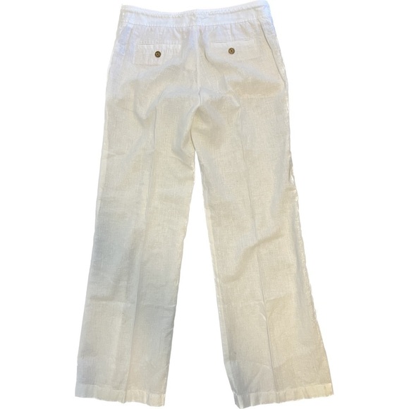 ✨Host Pick✨ Lily Pulitzer | Linen White Pants - Picture 4 of 4